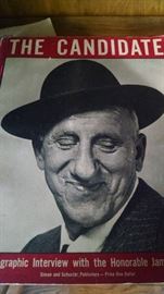 THE CANDIDATE..MR. JIMMY DURANTE