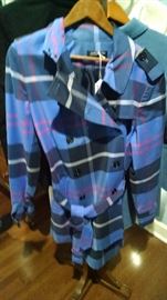 SO CUTE...BLUE PLAID JACKET by JONES NEW YORK...READY FOR SPRING !!