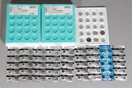 Watch Batteries Type CR2016 MFR.IB (400), 321 (9), 357 (10), 362/361 (10), 364/362 (8) And 371/370 (10)