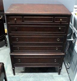 Chest Of Drawers From Robert Keith Furniture & Carpet Co Solid Wood Dovetail Construction 34"W x 48"H x 19.5"D