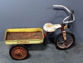 Dr Pepper Tricycle Wagon