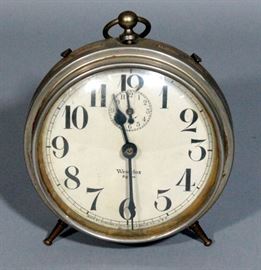 Westclox Big Ben Alarm Clock With Patent Dates May 24 1910 Through December 1, 1925, Hand Marked On Bottom 5-25-27 JSC
