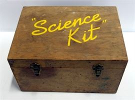 Vintage Science Kit By Science Kit Inc Tonawanda NY Including Silver Burdett Student Laboratory Program Electricity And Magnetism Kit