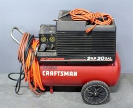 Craftsman 20 Gallon 2 HP Air Compressor With Hose