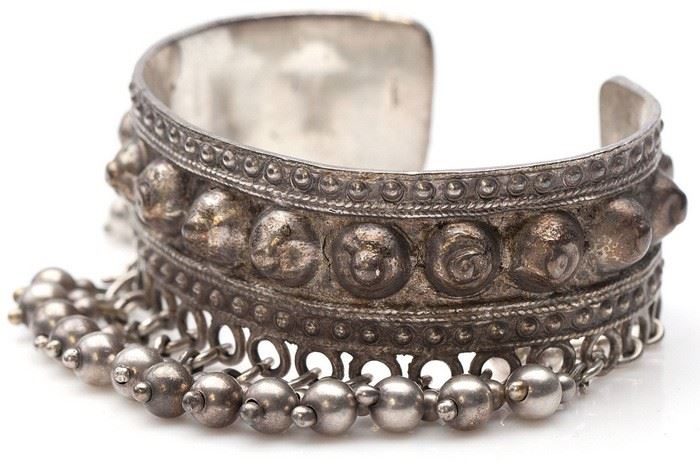 Peruzzi sterling silver cuff bracelet