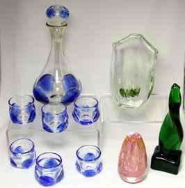 Ohio Artist Dominick Labino Art Glass All Signed & Dated - SOME EXCEPTIONAL PIECES!!