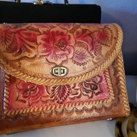 hand tooled leather
