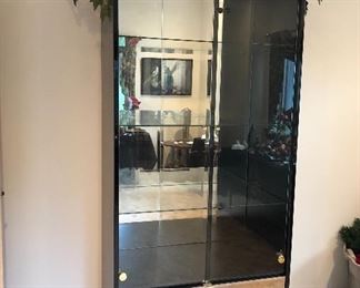 LACQUER DISPLAY CABINET 