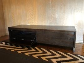 West Elm Hudson low media console (60" x 21" x 16" h)