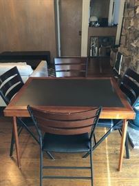 Card table and four chairs