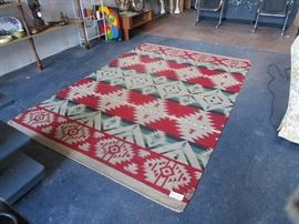 Rugs and lots of textiles