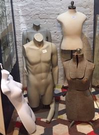 Dressforms (male and female)