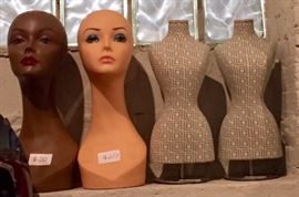 A variety of jewelry and accessory displays