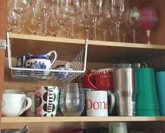 Glassware, Cups, Coffee and Liquid Containers