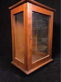 Antique Hanging Display case