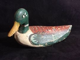 Hand Painted Wood Duck