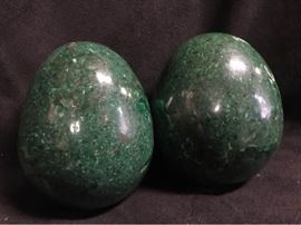 Malachite Eggs Large