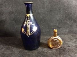 Thomas Jefferson Glass Flask  Other
