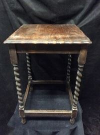 Table With Barley Twist Legs