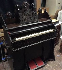 Antique Pump Organ