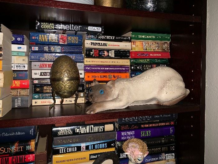 More Cats and Books...and the Golden Egg