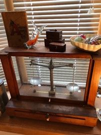 This assyyors’ scale was sure to have measured up a gram or two of gold in it’s day