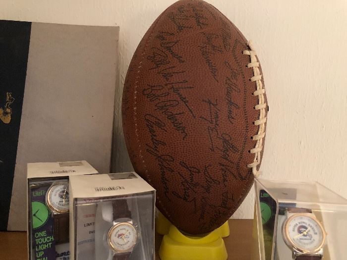 From Lyle Alzado to Bob Anderson and many more Broncos from the 70’s - this signed football is local legend. (Our intrepid sports puzzel guy says it’s a 1972 game ball, but come check it out)