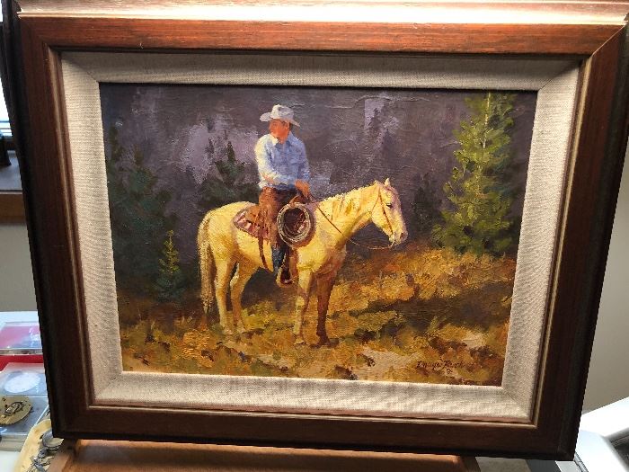 Well known Western artist showcases our heritage