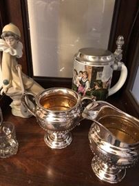 We have a few fine ceramic figurines about, as well as some fun steins