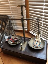 Our second assayer’s scale