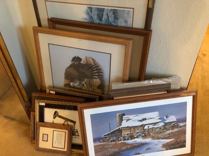 Check out the western print corner