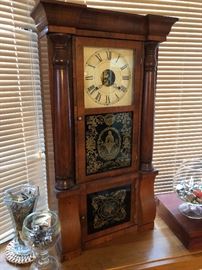 Antique clock, we have a couple but they are all very unique