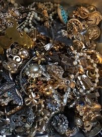Oh, and bits and bits of costume jewelry