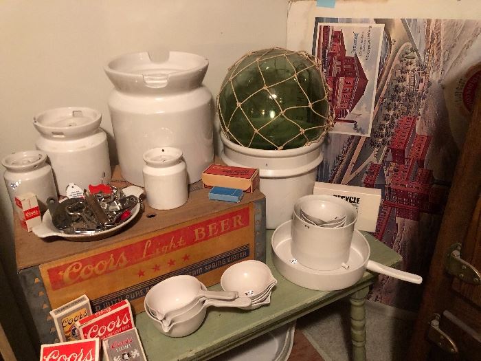 And for the scientific Coors pottery collector..... we’ve fished these beauties out