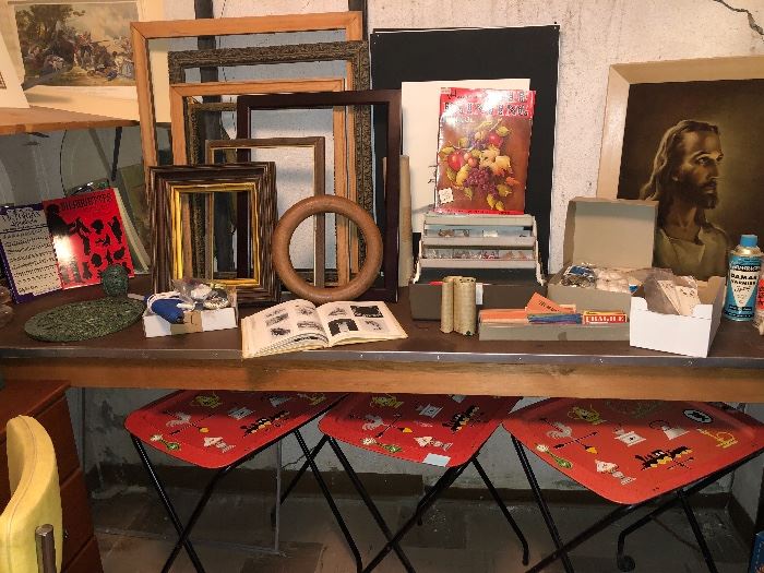 And some fun mid century trays