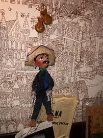 Vintage puppet for your show