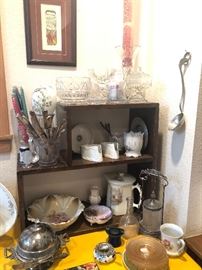 Porcelain, crystal and more