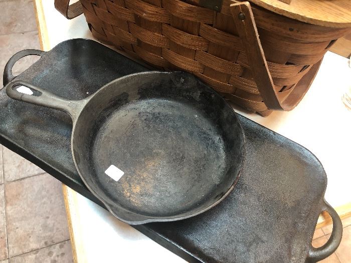 Cast iron is always nice...