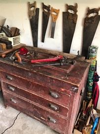 This carpenters’ chest might need to be relocated into a more formal setting
