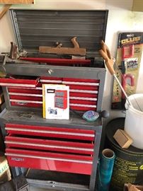 We emptied out this Craftsman tool chest, - ready to go