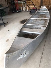 Terrific aluminum canoe