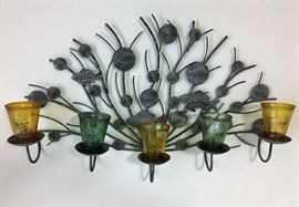 MARINE LIFE METAL WALL SCONCE