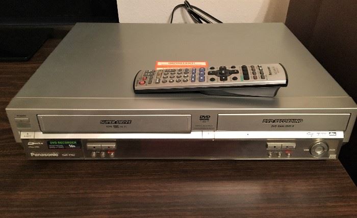 Panasonic DVD Recorder With VHS 