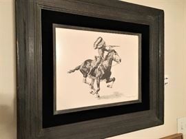 ORIGINAL INDIAN DRAWING BY MICHAEL GROW