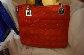 Red Calvin Klein Handbag
