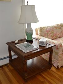 One of a pair of Belmont side tables