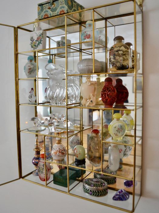 Glass display case