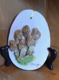 Maria Maravigna mushroom plaque