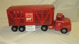 Rare Antique Dunwell Livestock Toy Truck