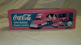 1999 Coca Cola Toy Truck Carrier